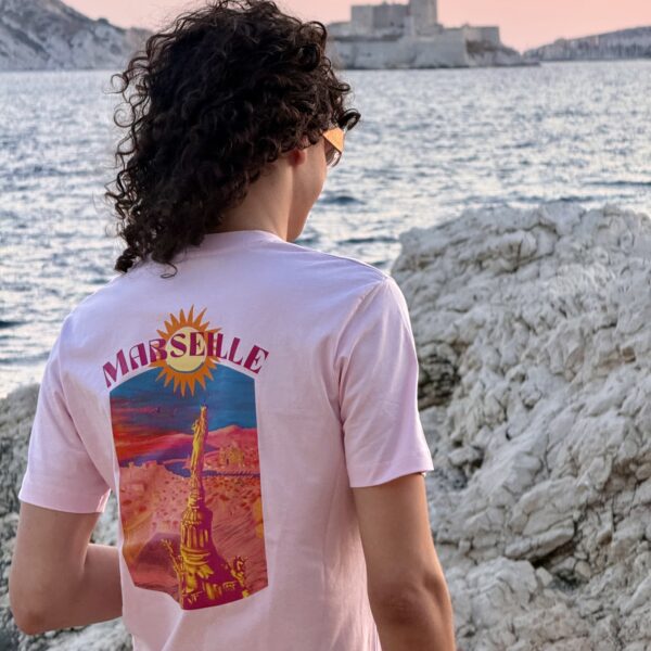 T shirt Bonne Mère rose